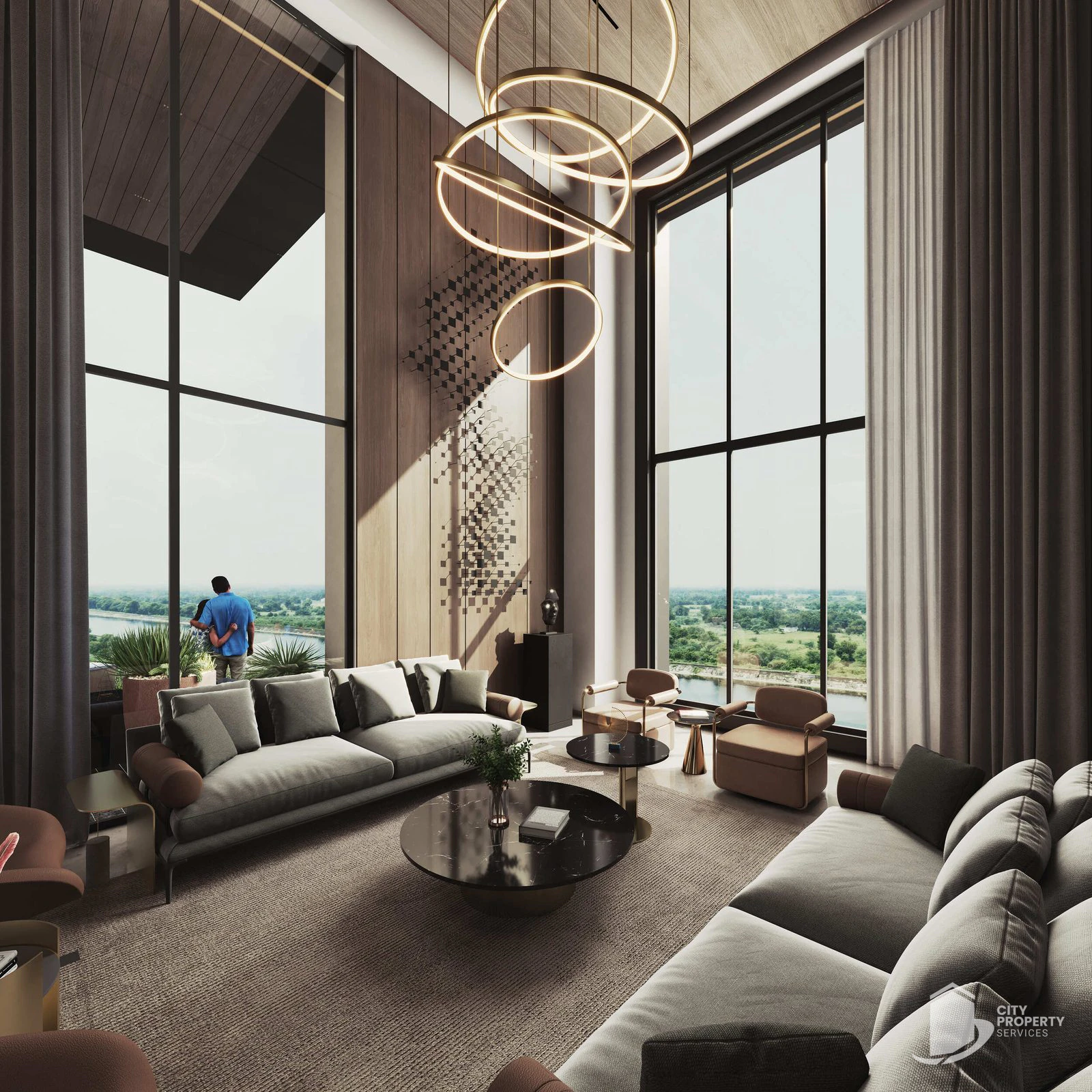 The Storeys Golf Coast, Adani Shantigram, developer render | City Property Services