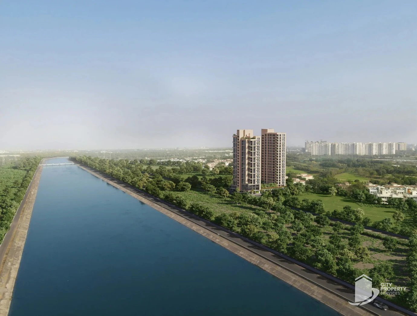 The Storeys Golf Coast, Adani Shantigram, developer render | City Property Services