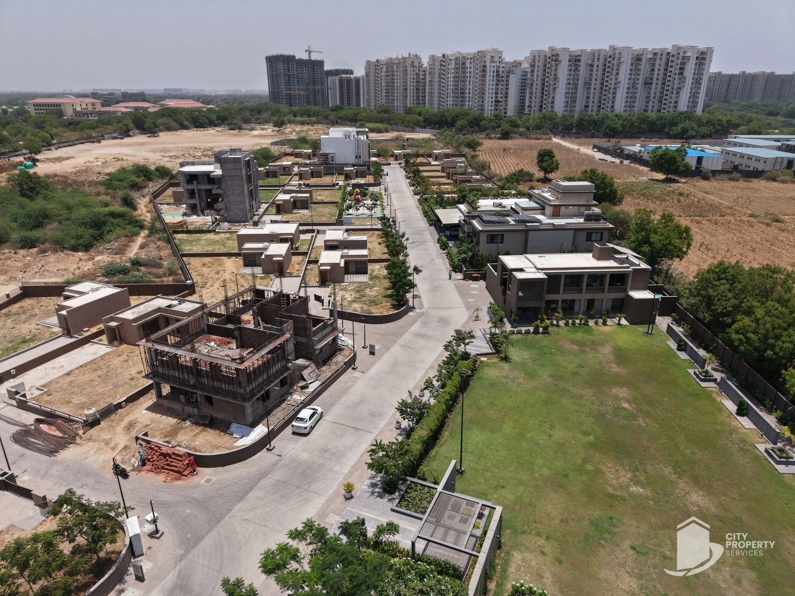 The West Park, Adani Shantigram, actual photo | City Property Services