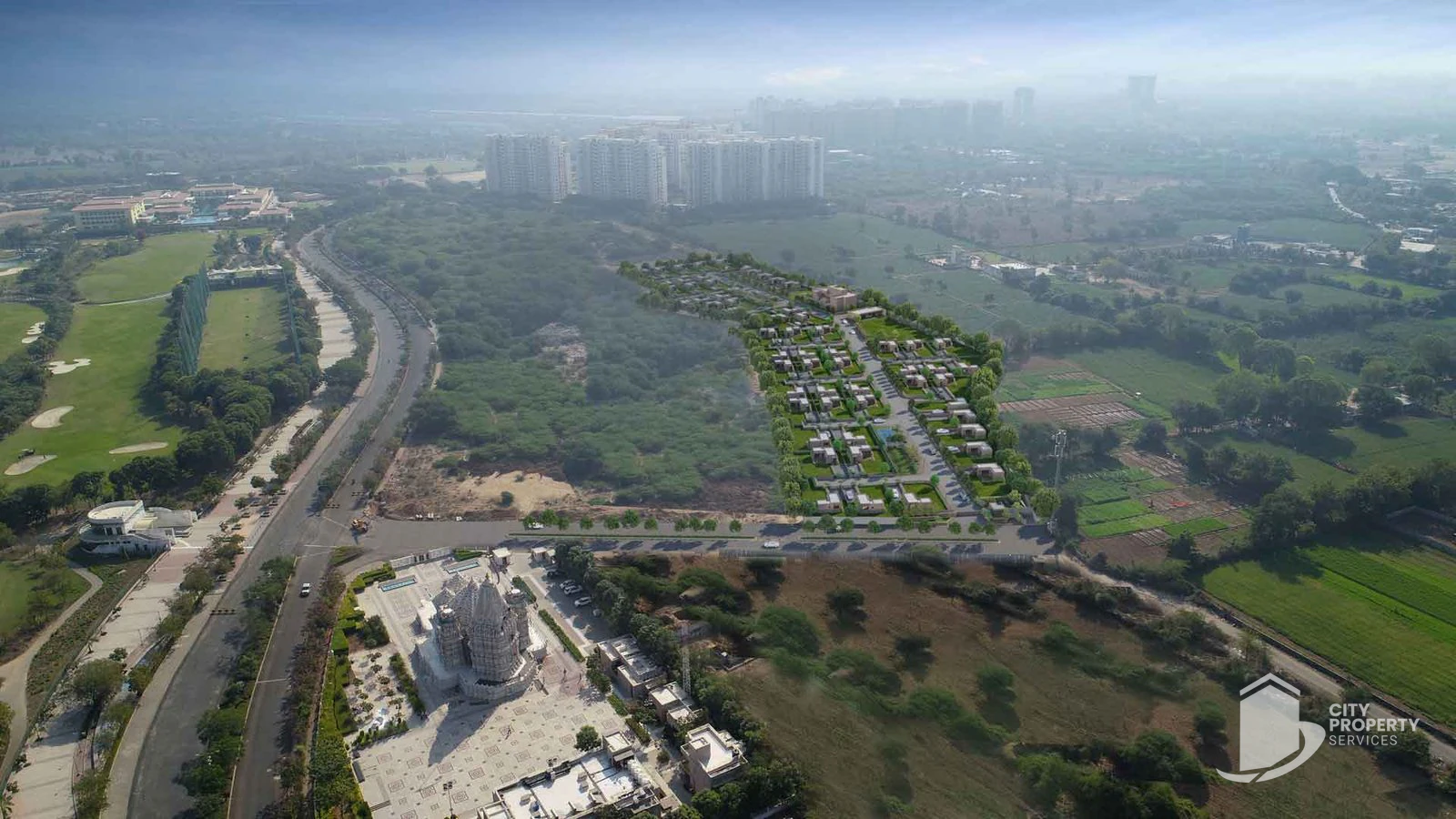 The West Park, Adani Shantigram, developer render | City Property Services