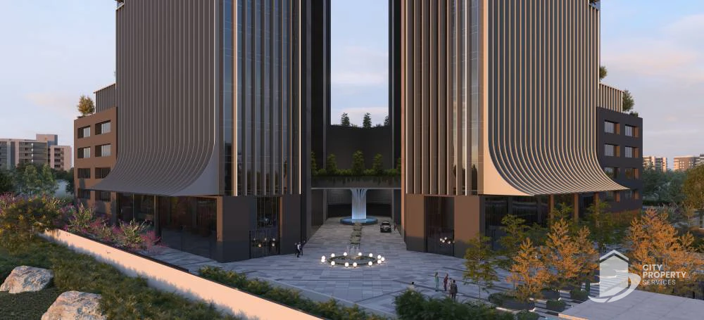 Trogon Twin Tower, Vaishnodevi Circle, entrance | City Property Services