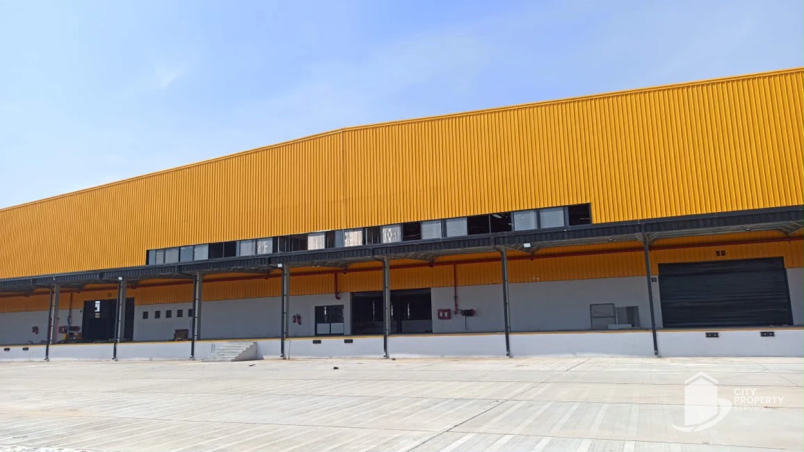 Warehouse in Bavla, Ahmedabad, exterior view | City Property Services