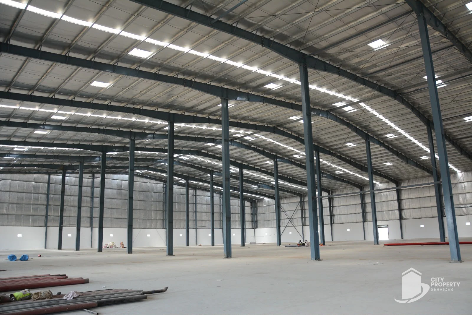 Warehouse in Bhayla, Ahmedabad, interior view | City Property Services