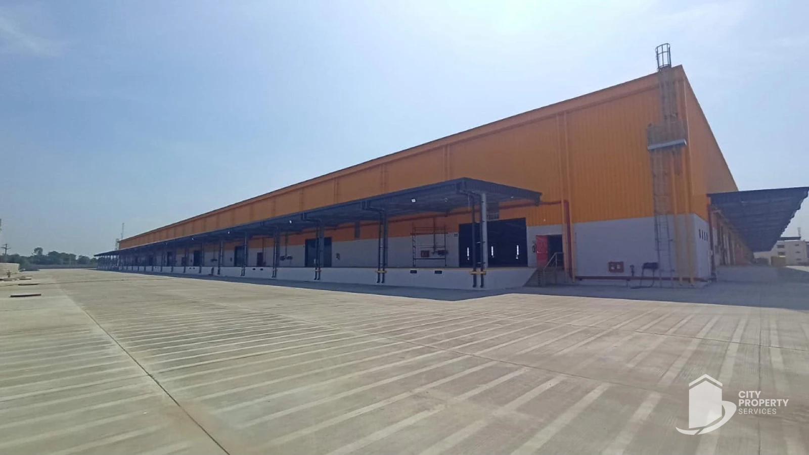 Warehouse in Kheda, Ahmedabad, exterior view | City Property Services