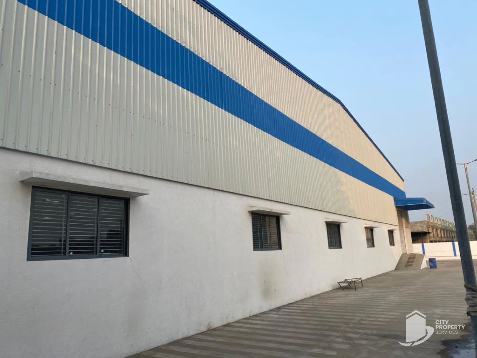 Warehouse in Moraiya, Ahmedabad, exterior view | City Property Services