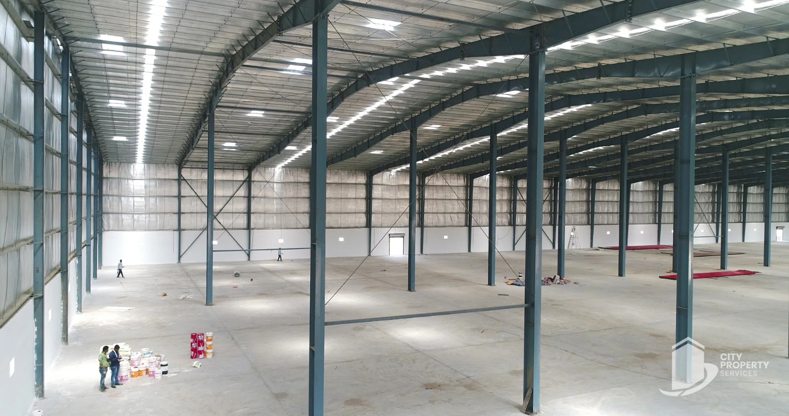 Warehouse in Vadala, Ahmedabad, interior view | City Property Services