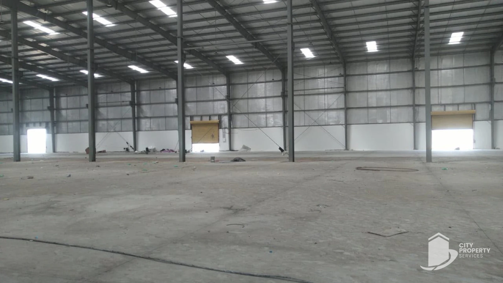 Warehouse in Vasai, Ahmedabad, interior view | City Property Services