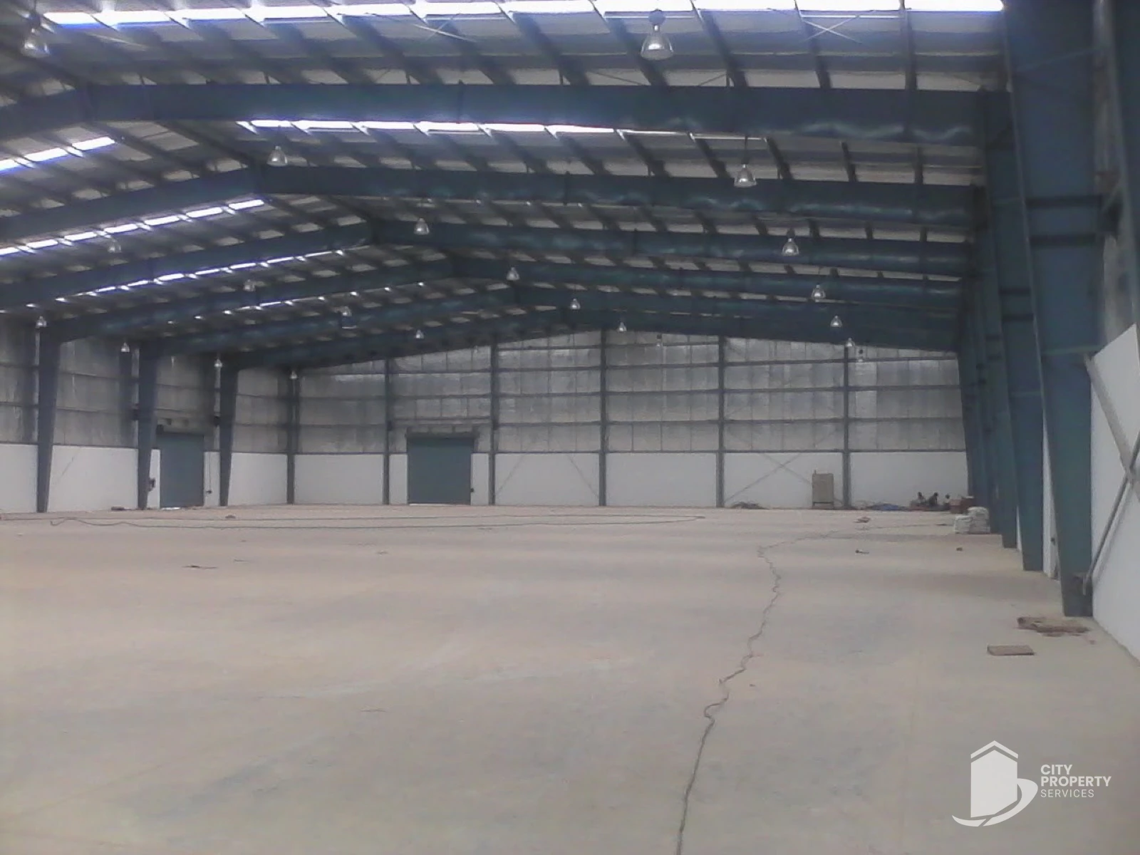Warehouse in Vasai, Ahmedabad, interior view | City Property Services