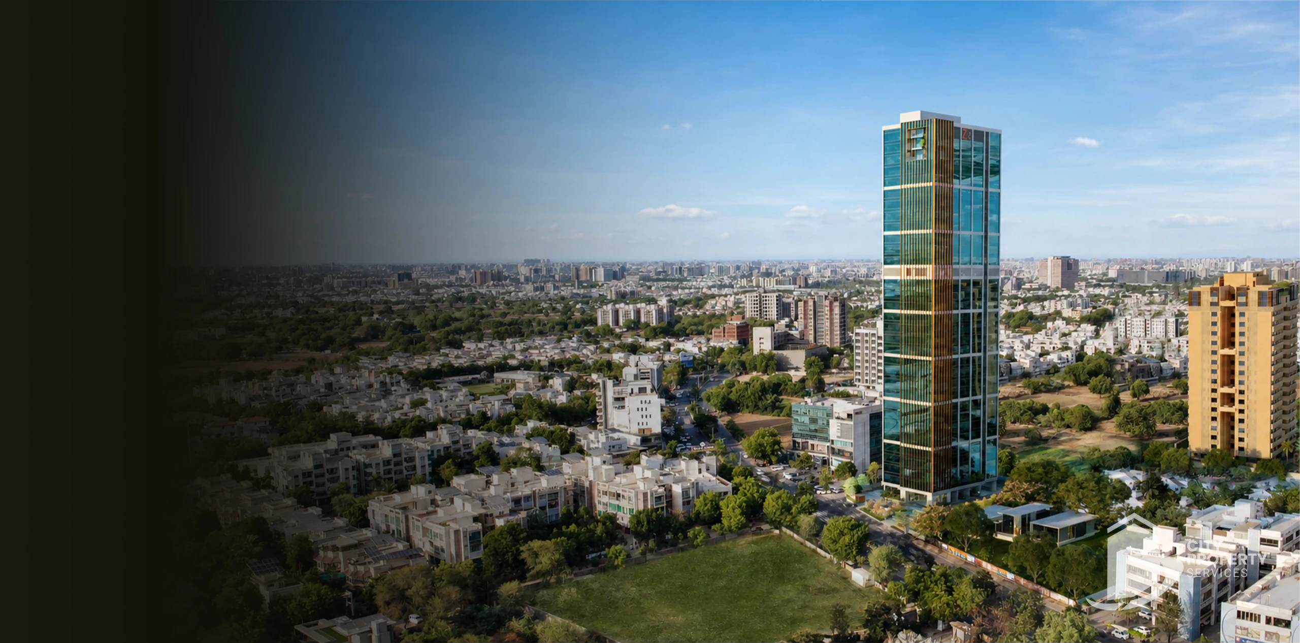 Z2, Thaltej, aerial view | City Property Services