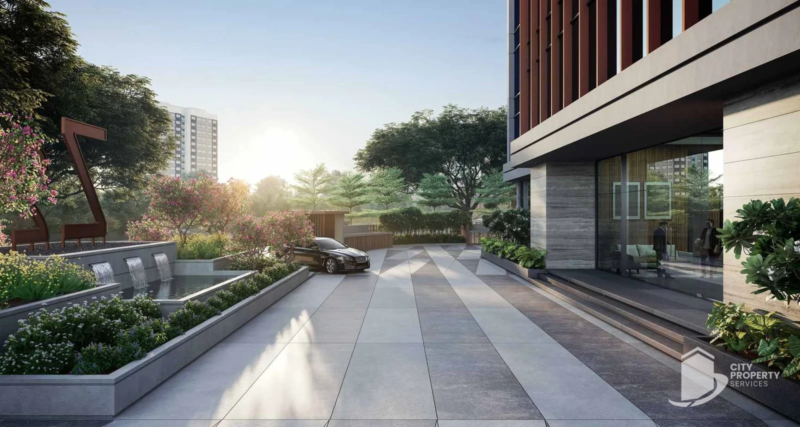 Z2, Thaltej, entrance | City Property Services