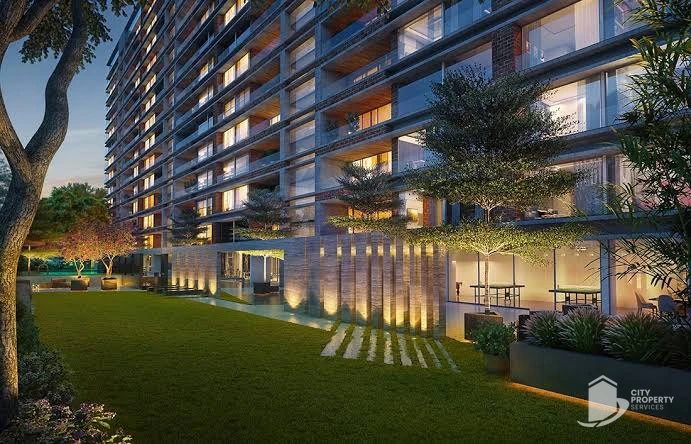 Akshar Iland, Thaltej, night view | City Property Services