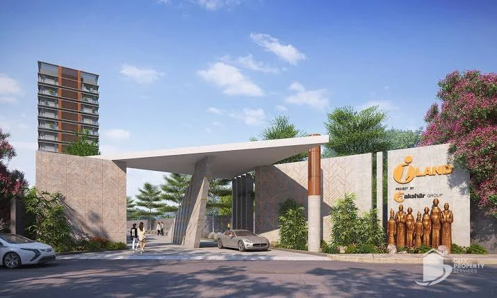Akshar Iland, Thaltej, entrance | City Property Services
