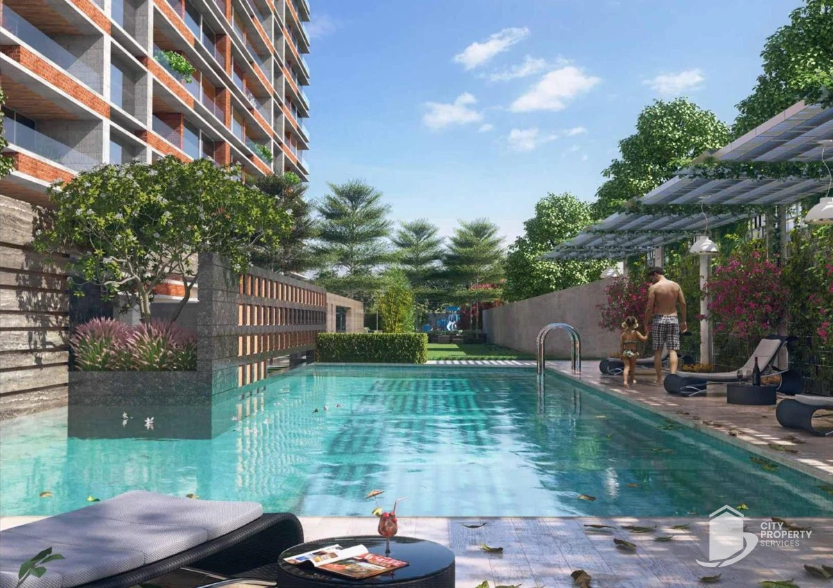 Akshar Iland, Thaltej, swimming pool | City Property Services