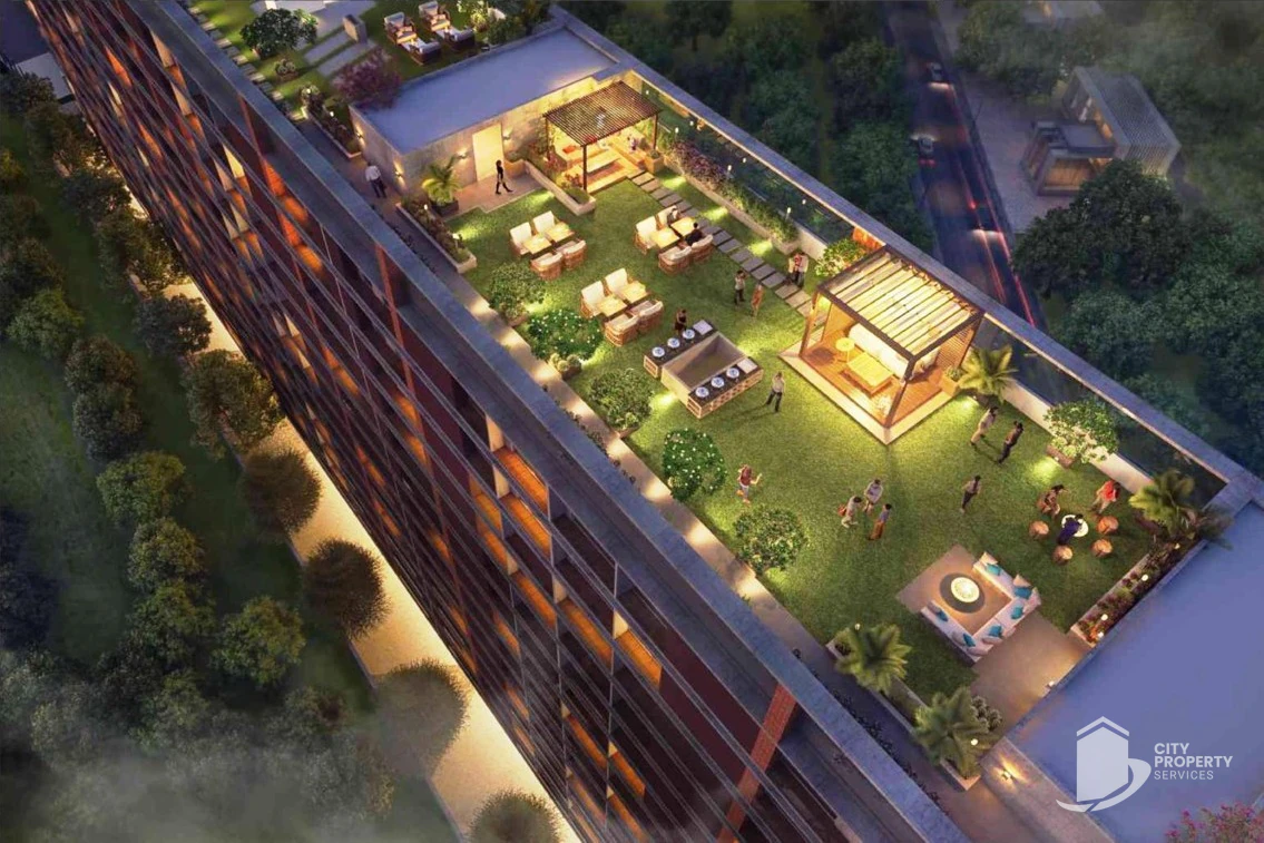 Akshar Iland, Thaltej, rooftop | City Property Services