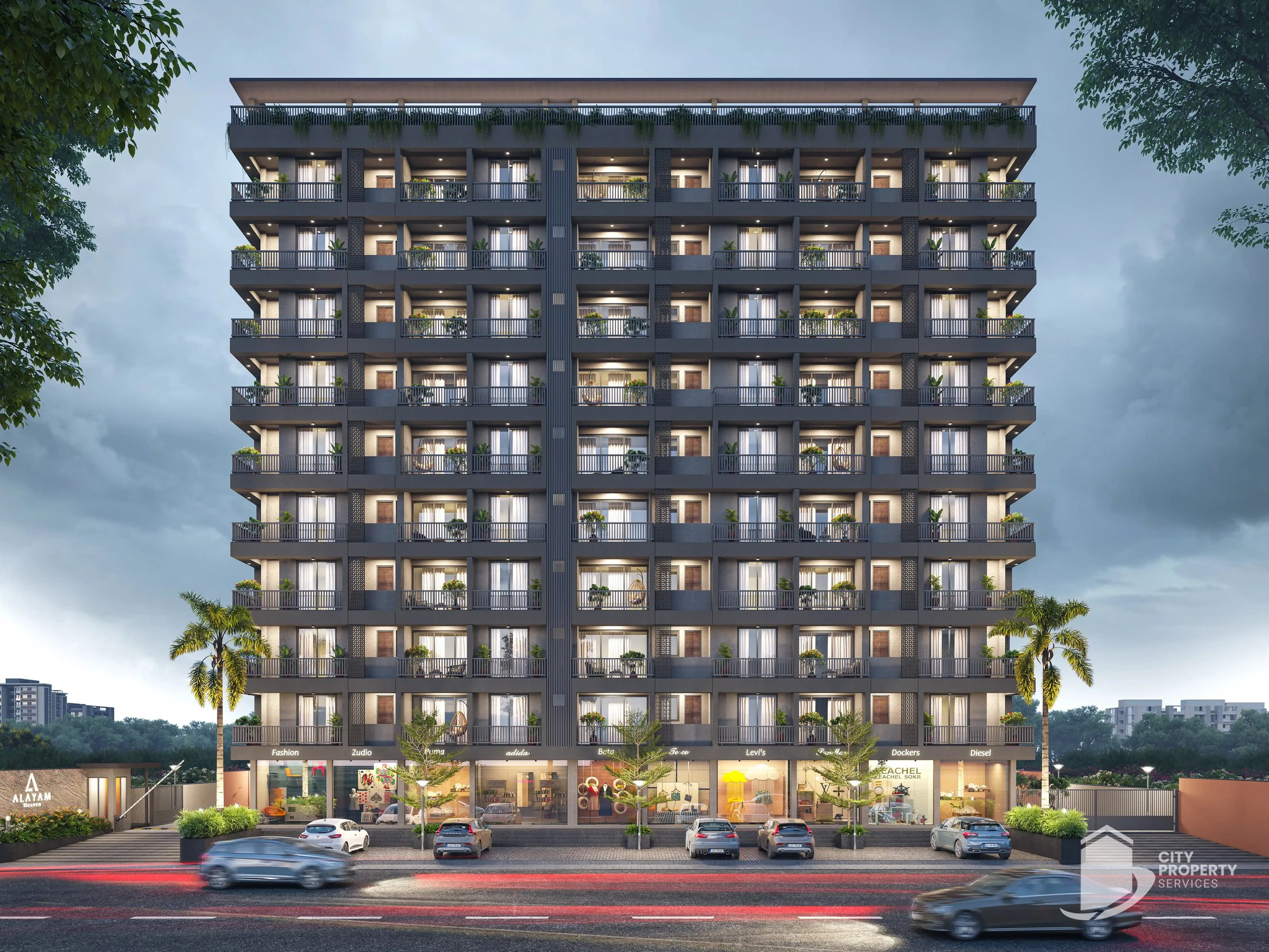 Alayam Heaven, Tragad, exterior | City Property Services