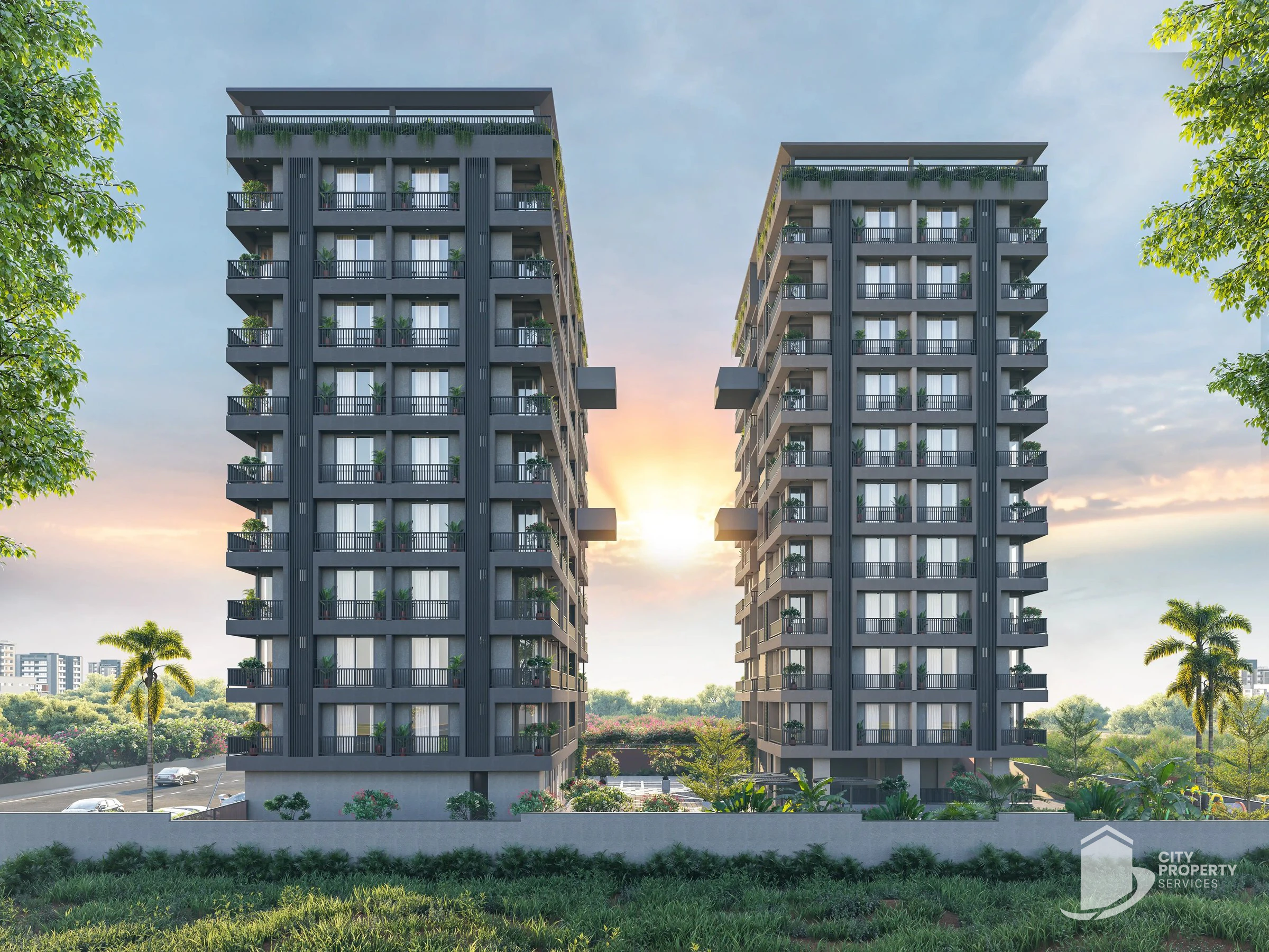 Alayam Heaven, Tragad, exterior | City Property Services