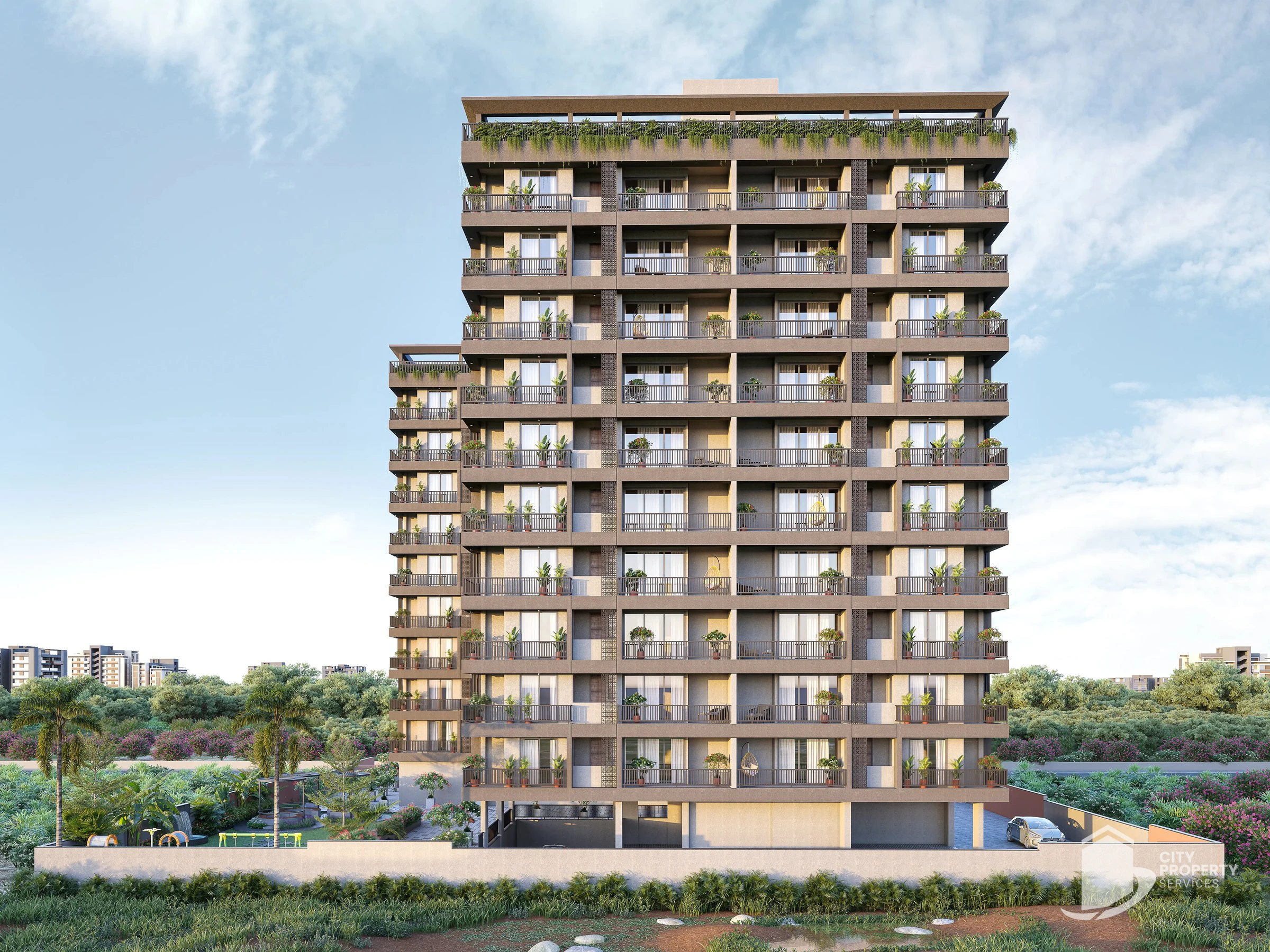 Alayam Heaven, Tragad, exterior | City Property Services