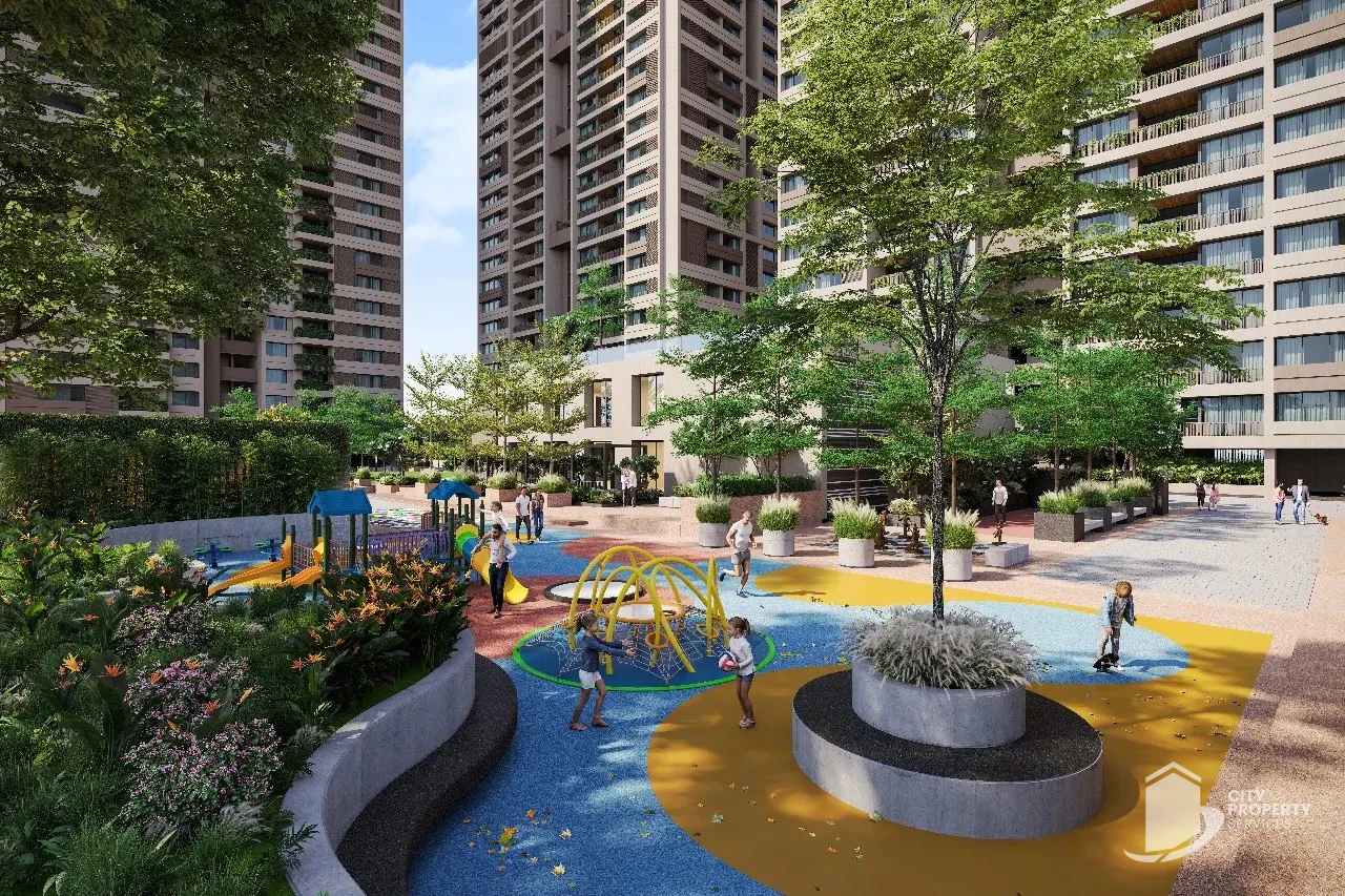 Anamika High Point, Bodakdev, kids' play area | City Property Services