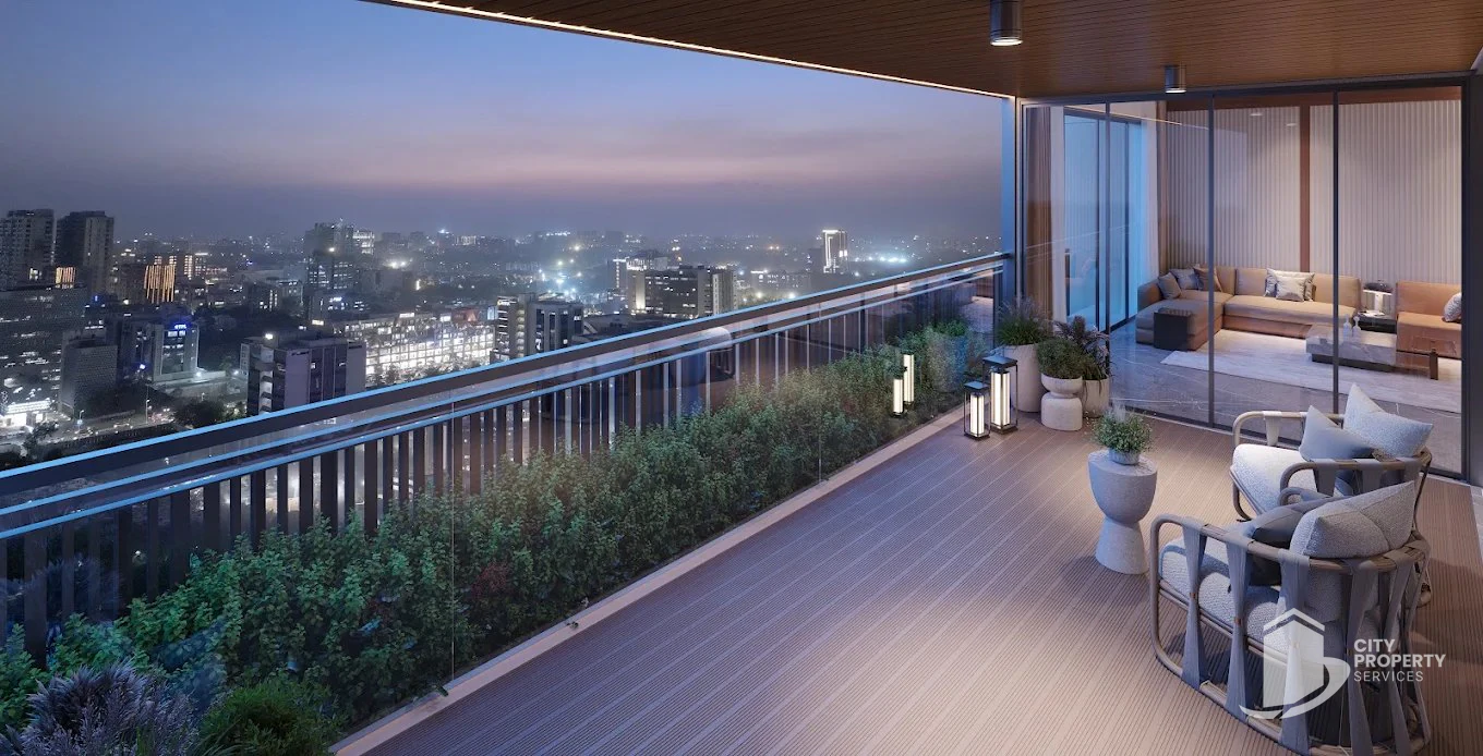 Anamika High Point, Bodakdev, balcony | City Property Services