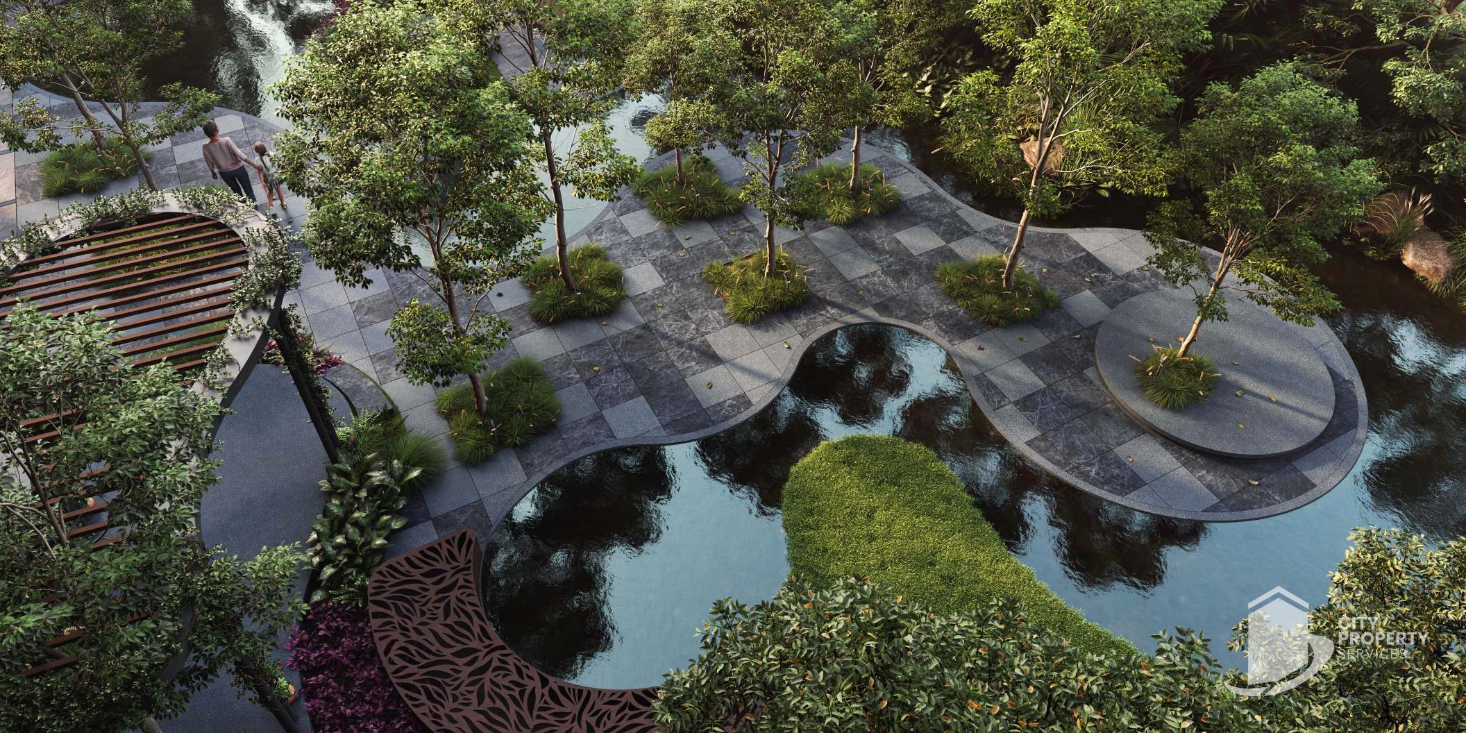 Anand Avyam, Thaltej, aerial view | City Property Services