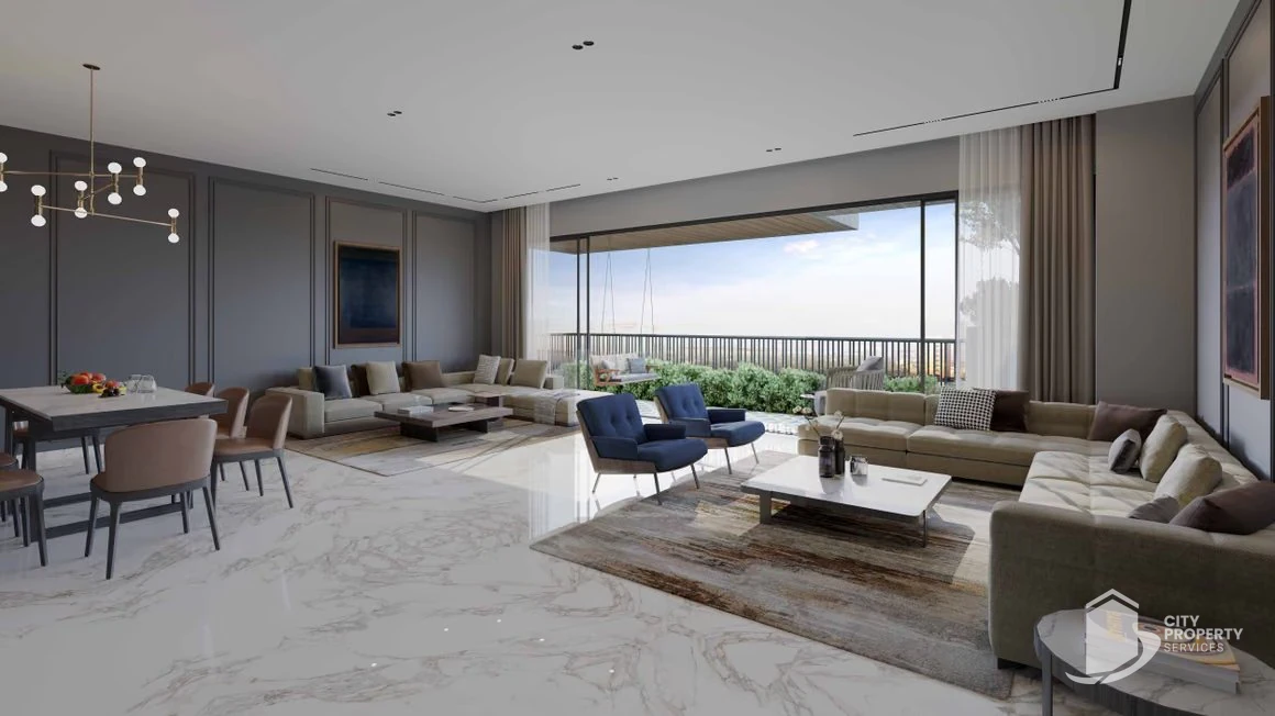 Anantara Alpines, Thaltej, living room | City Property Services