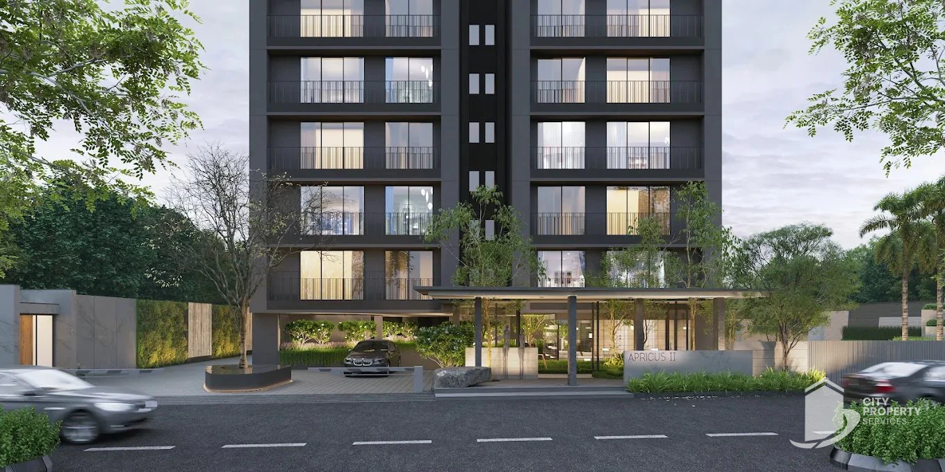 Apricus II, Thaltej, entrance | City Property Services