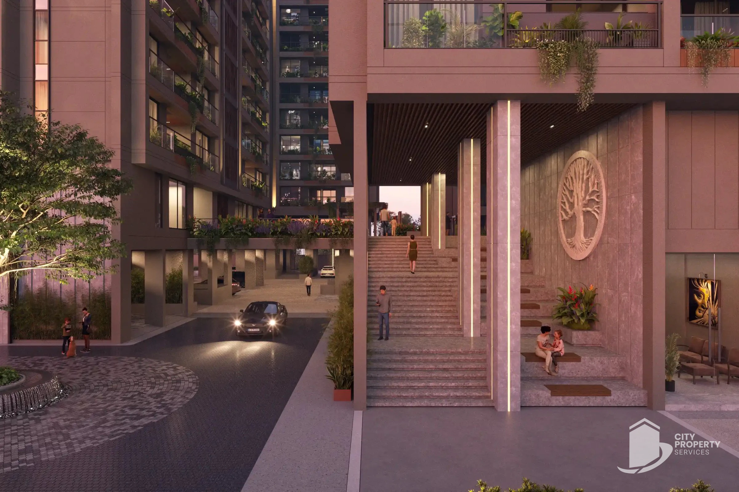 Artefino, Thaltej, entrance | City Property Services