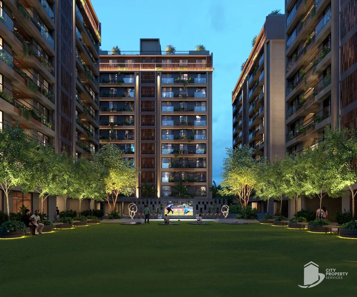 Artefino, Thaltej, landscape | City Property Services