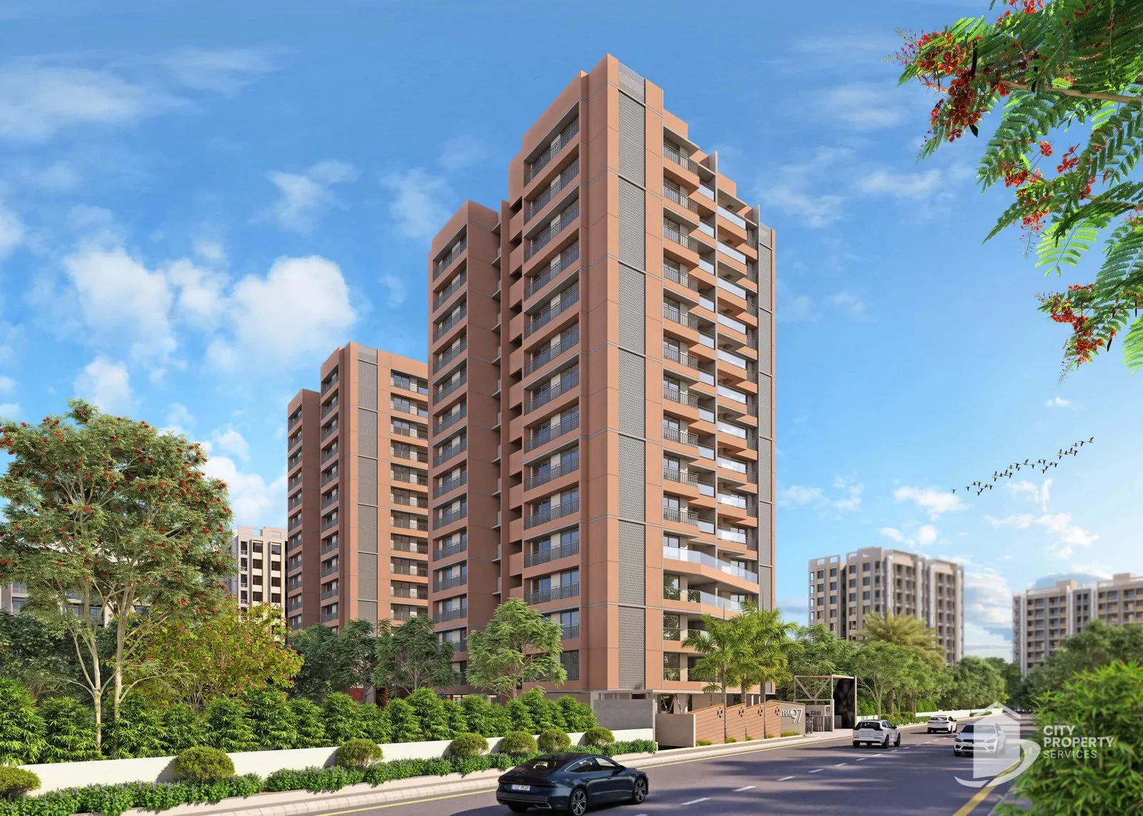Artham 97, Vaishnodevi Circle, exterior | City Property Services