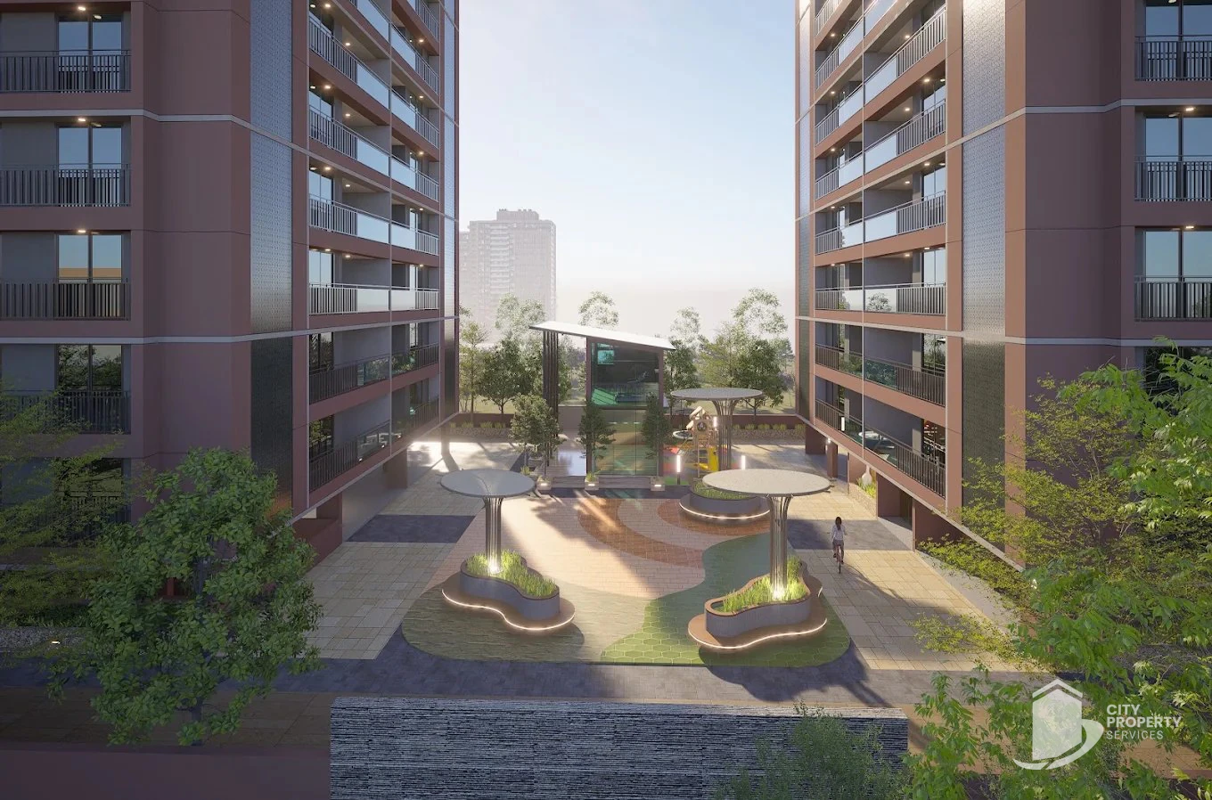 Artham 97, Vaishnodevi Circle, landscape | City Property Services