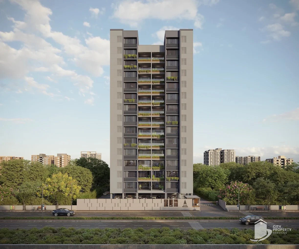 Atlantis Elevate, Vaishnodevi Circle, exterior | City Property Services