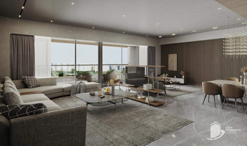 Binori Aristella, Science City, living room | City Property Services