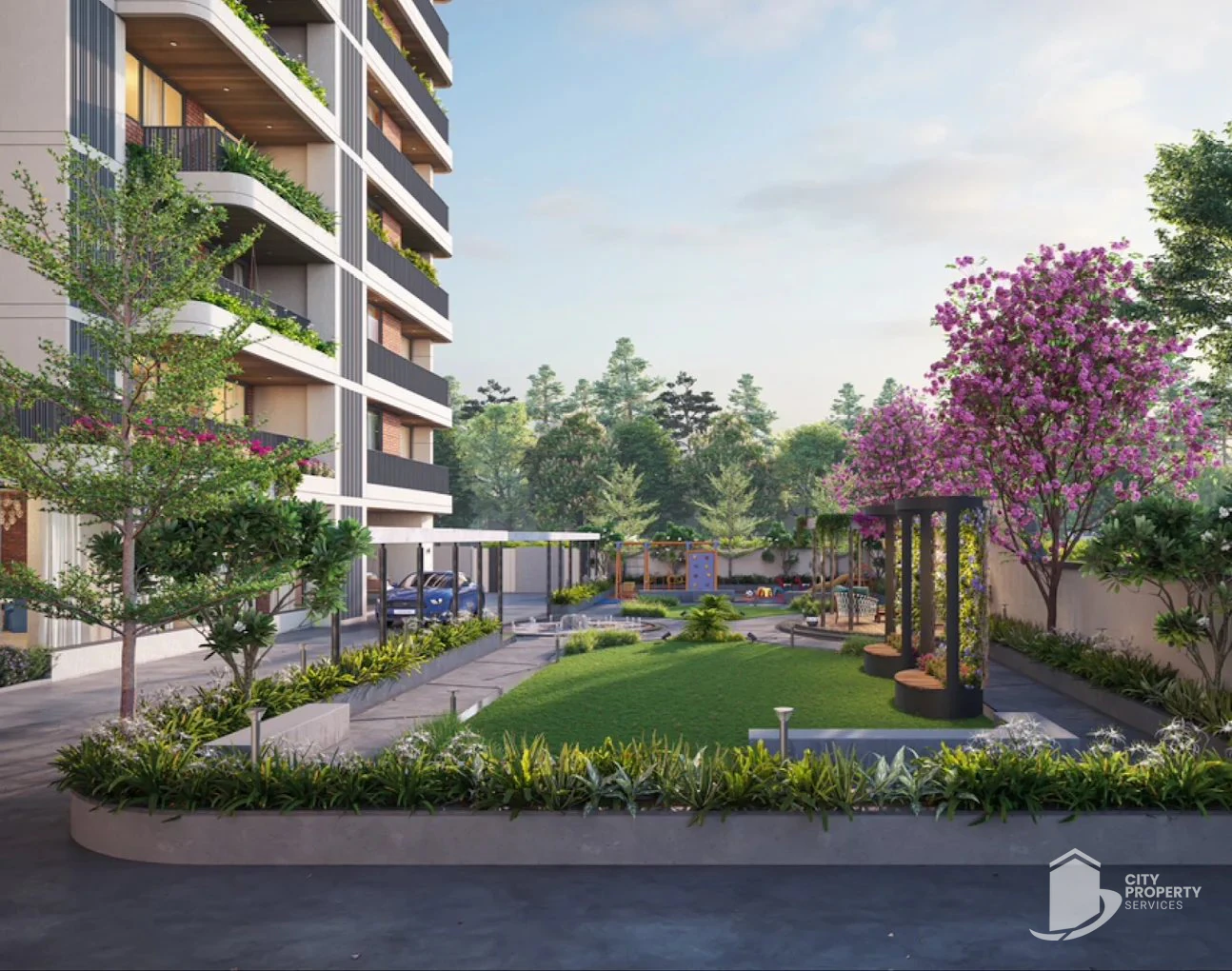Candeur Vivante, Vaishnodevi Circle, landscape | City Property Services