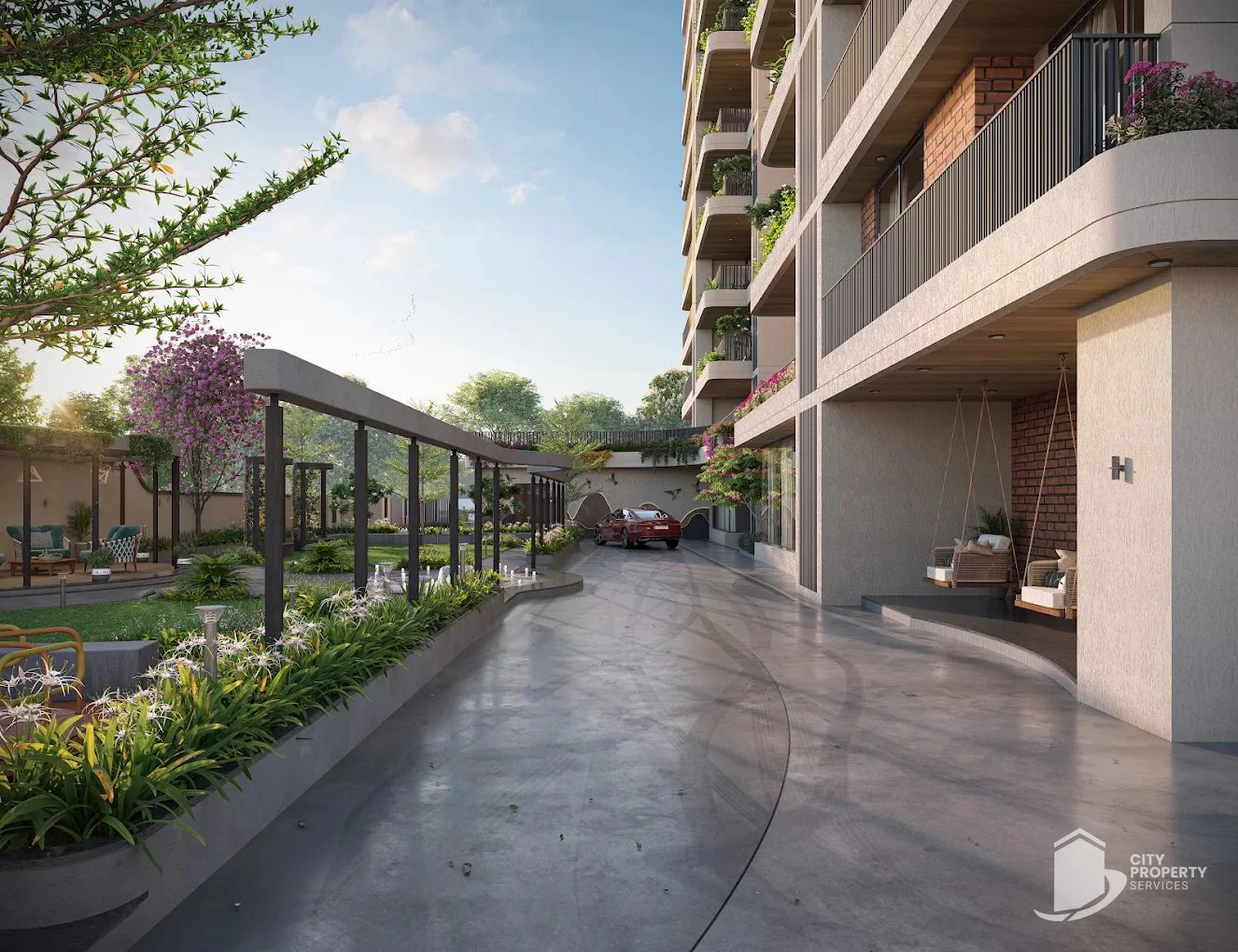 Candeur Vivante, Vaishnodevi Circle, entrance | City Property Services