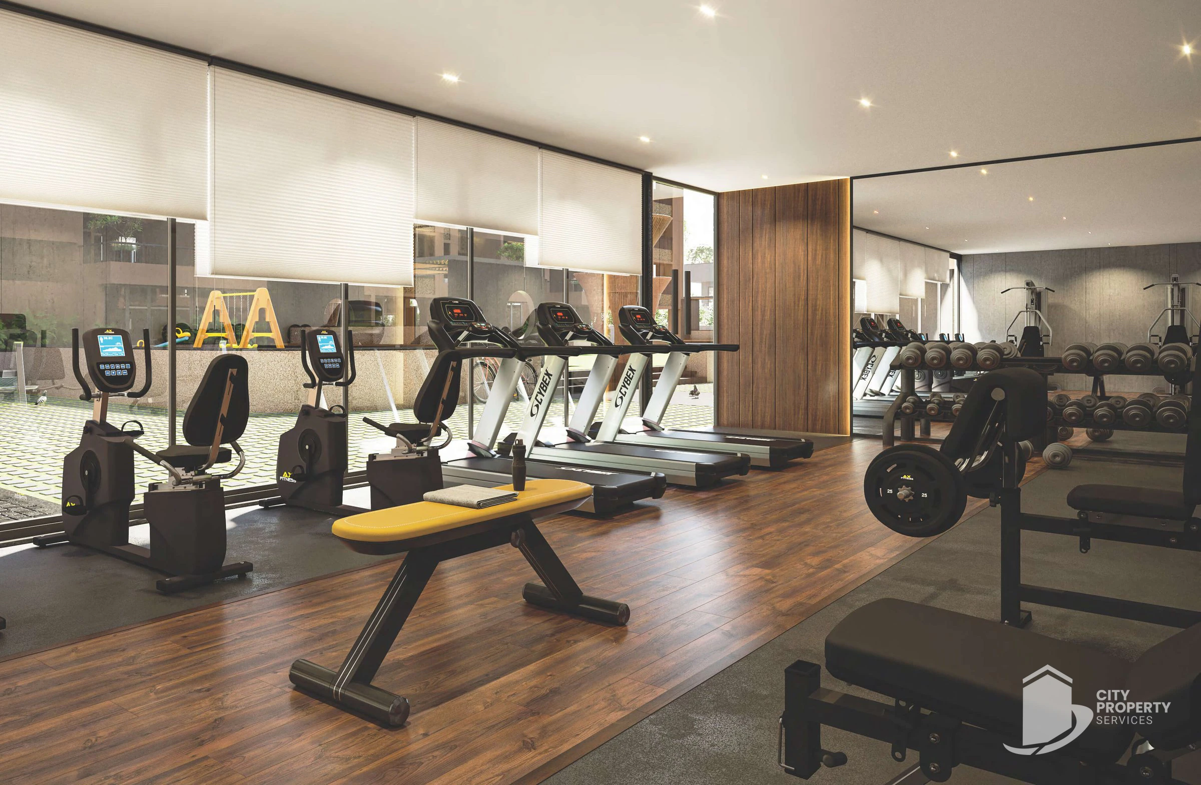 Celestial Garden Living, Shilaj, gym | City Property Services