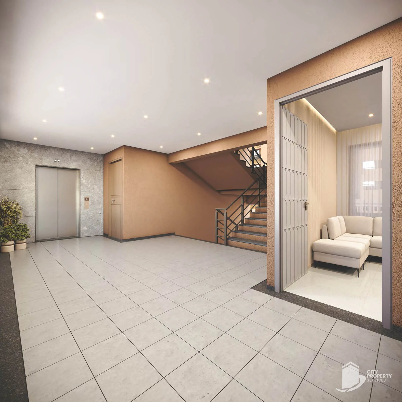 Celestial Garden Living, Shilaj, lobby | City Property Services