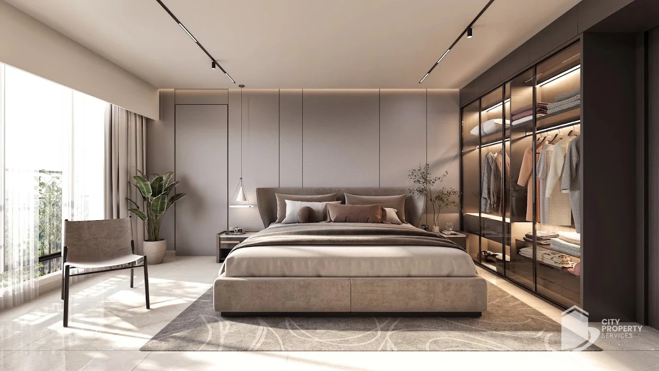 Diwali Skyz, Vaishnodevi Circle, bedroom | City Property Services