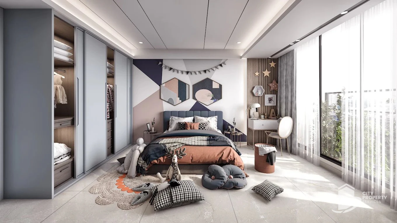 Diwali Skyz, Vaishnodevi Circle, bedroom | City Property Services