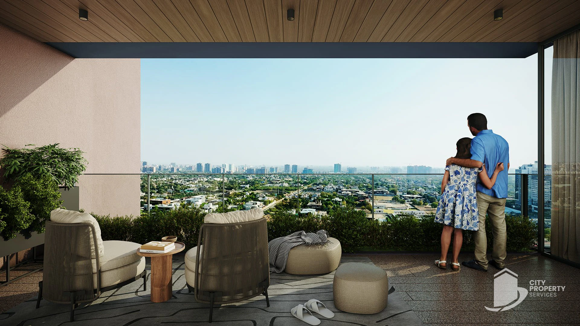 Elinor 108, Thaltej, aerial view | City Property Services