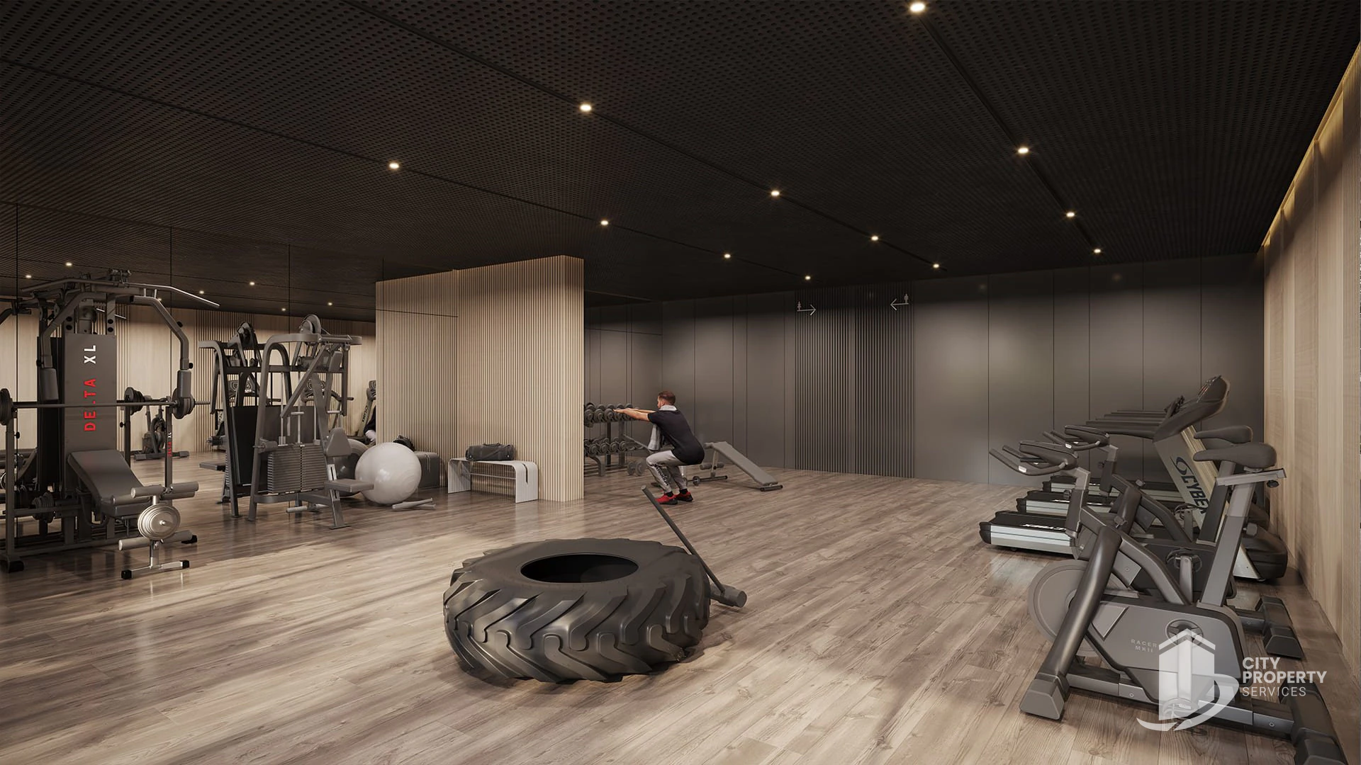 Elinor 108, Thaltej, gym | City Property Services