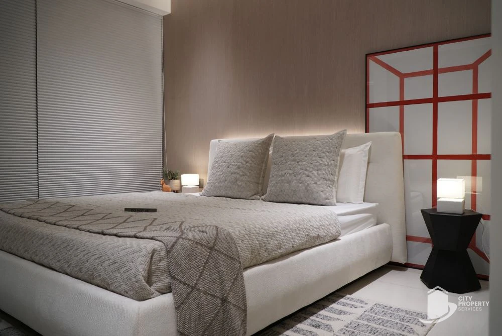 Eminence 96, Thaltej, bedroom | City Property Services