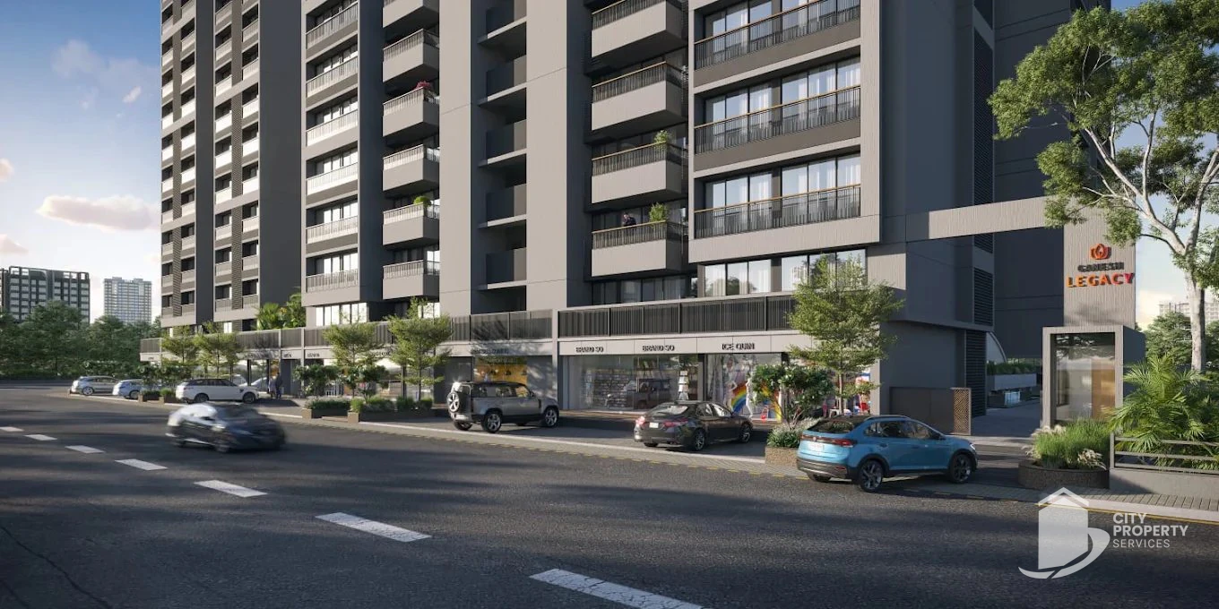 Ganesh Legacy, Vaishnodevi Circle, entrance | City Property Services