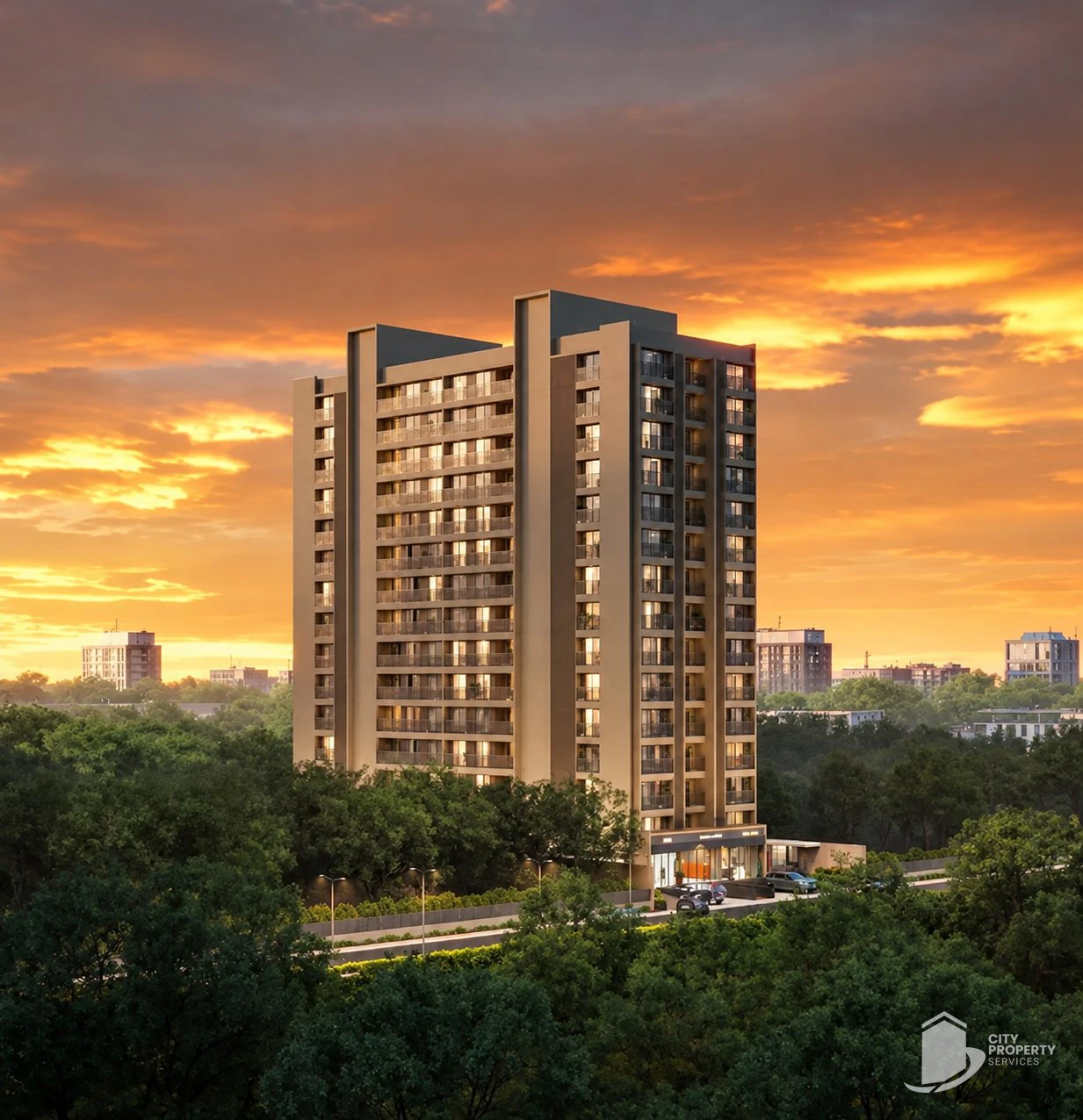 Ideal Iris, Vaishnodevi Circle, exterior | City Property Services