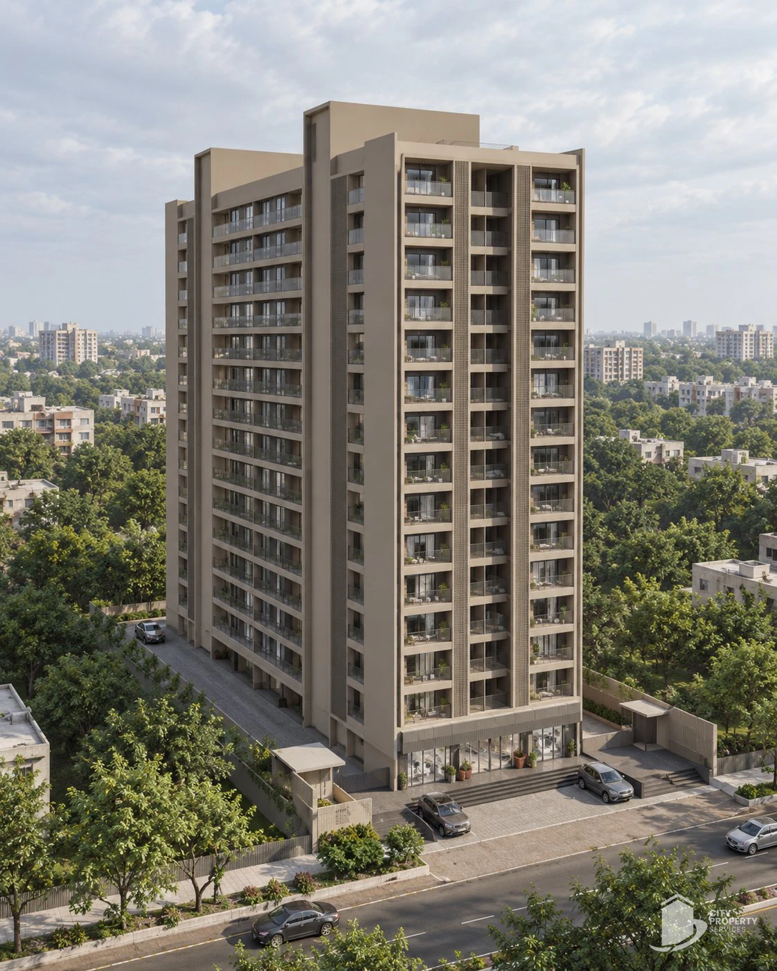 Ideal Iris, Vaishnodevi Circle, exterior | City Property Services