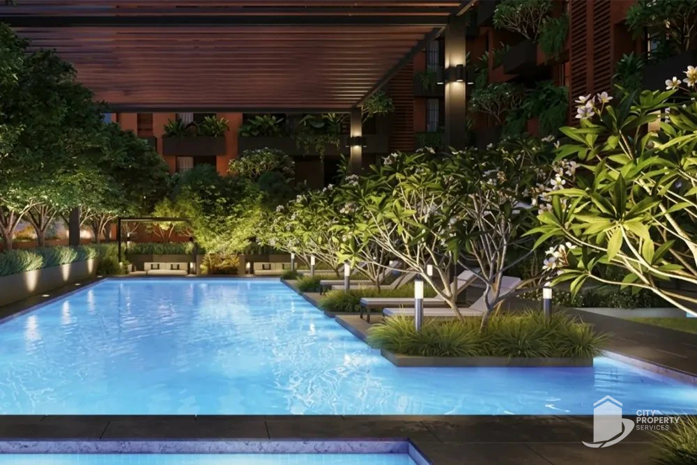 Ikebana by Gala, Sindhu Bhavan Road, swimming pool | City Property Services