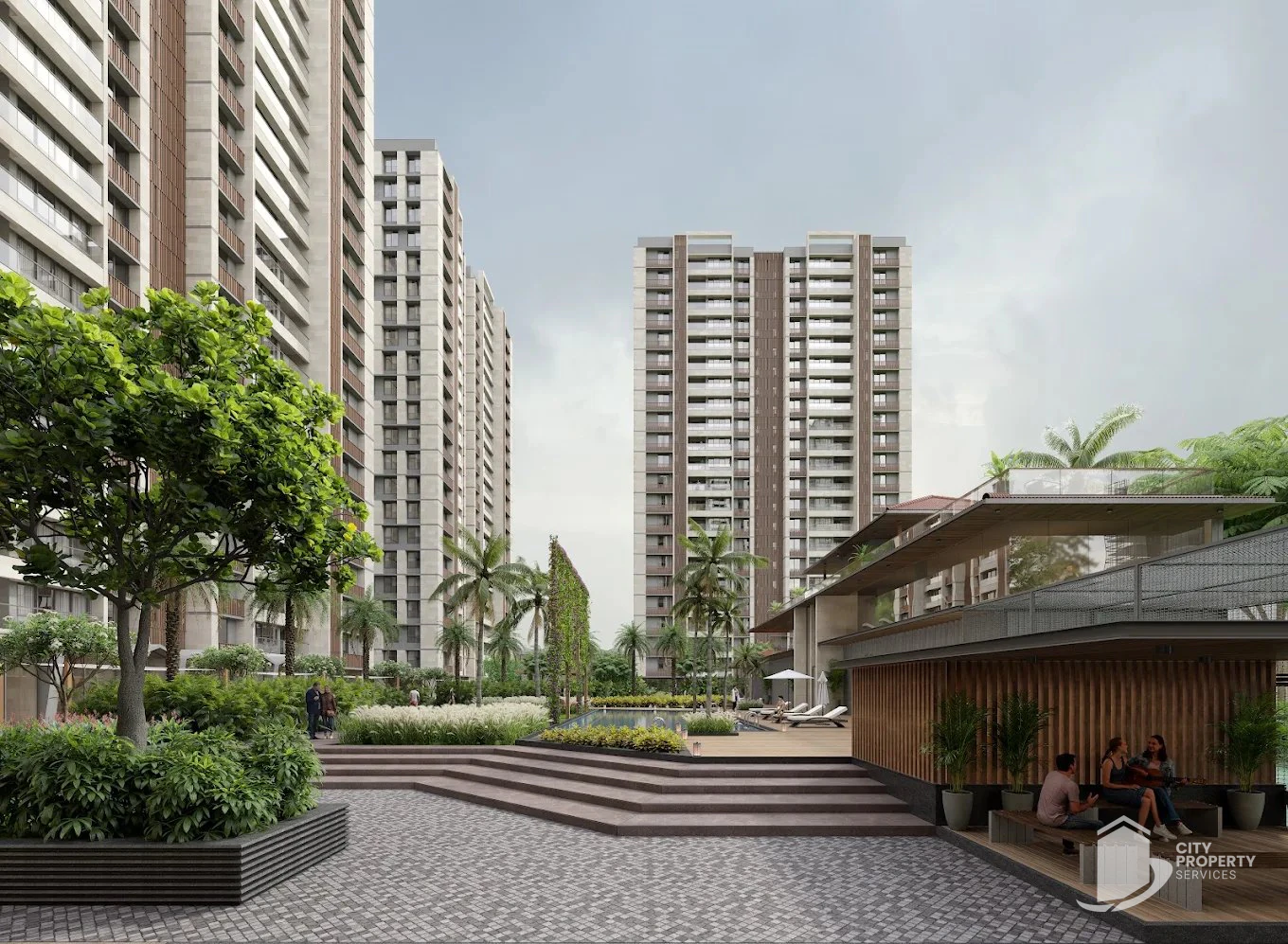 Indraprasth Shivanta, Ambli, landscape | City Property Services