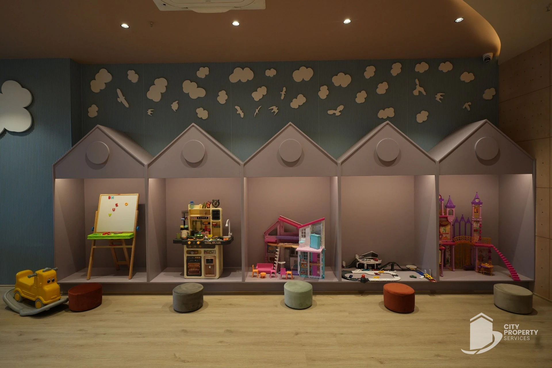 Kaveri Soham Vivanta, Shilaj, kids' play area | City Property Services