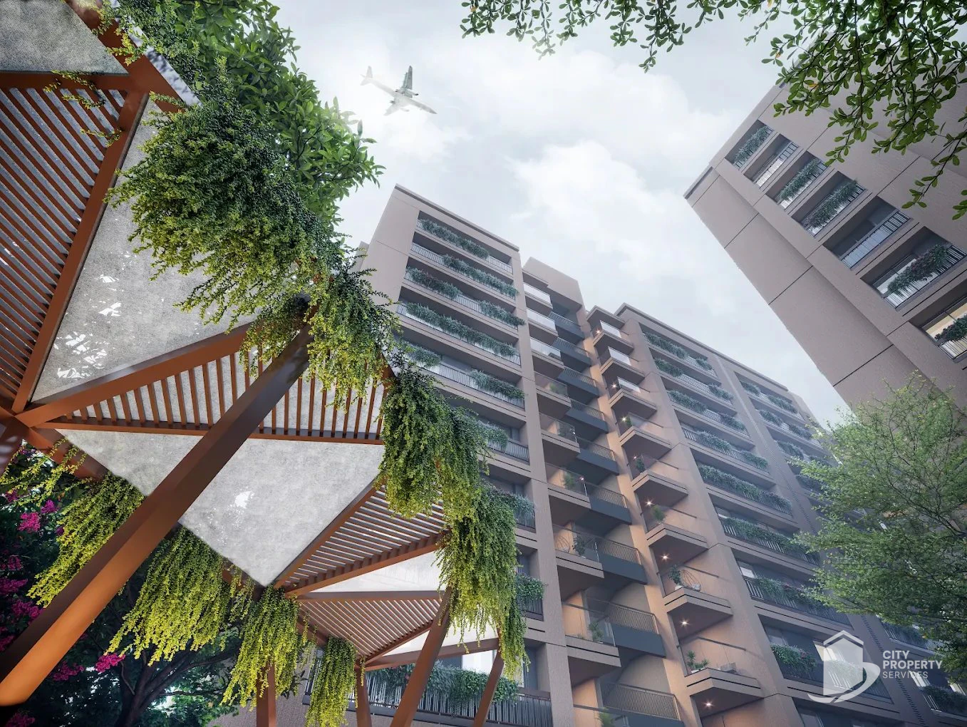 Keshvam Clifton, Vaishnodevi Circle, exterior | City Property Services