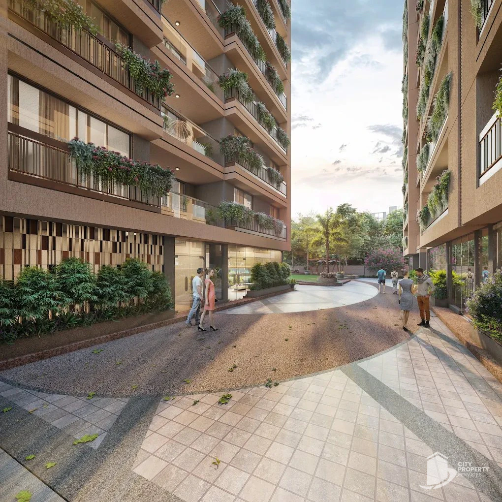 Keshvam Clifton, Vaishnodevi Circle, entrance | City Property Services