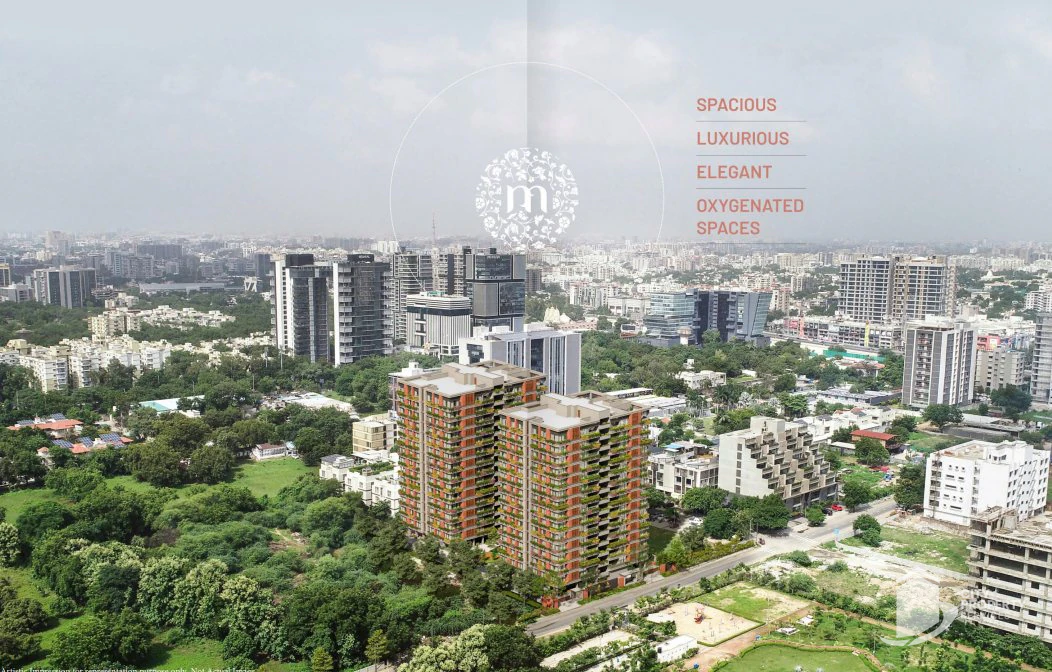 Manor Ananda, Ambli, aerial view | City Property Services